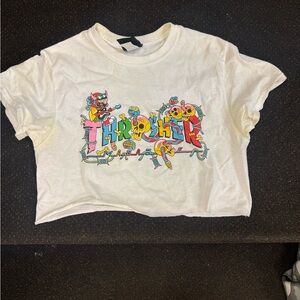 Thrasher Cropped Tee